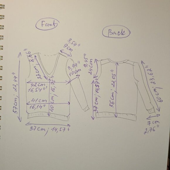 Pure Wool Black Sweater Contemporaine Exclusive Simons V-Neck Classic & Warm - Picture 11 of 11